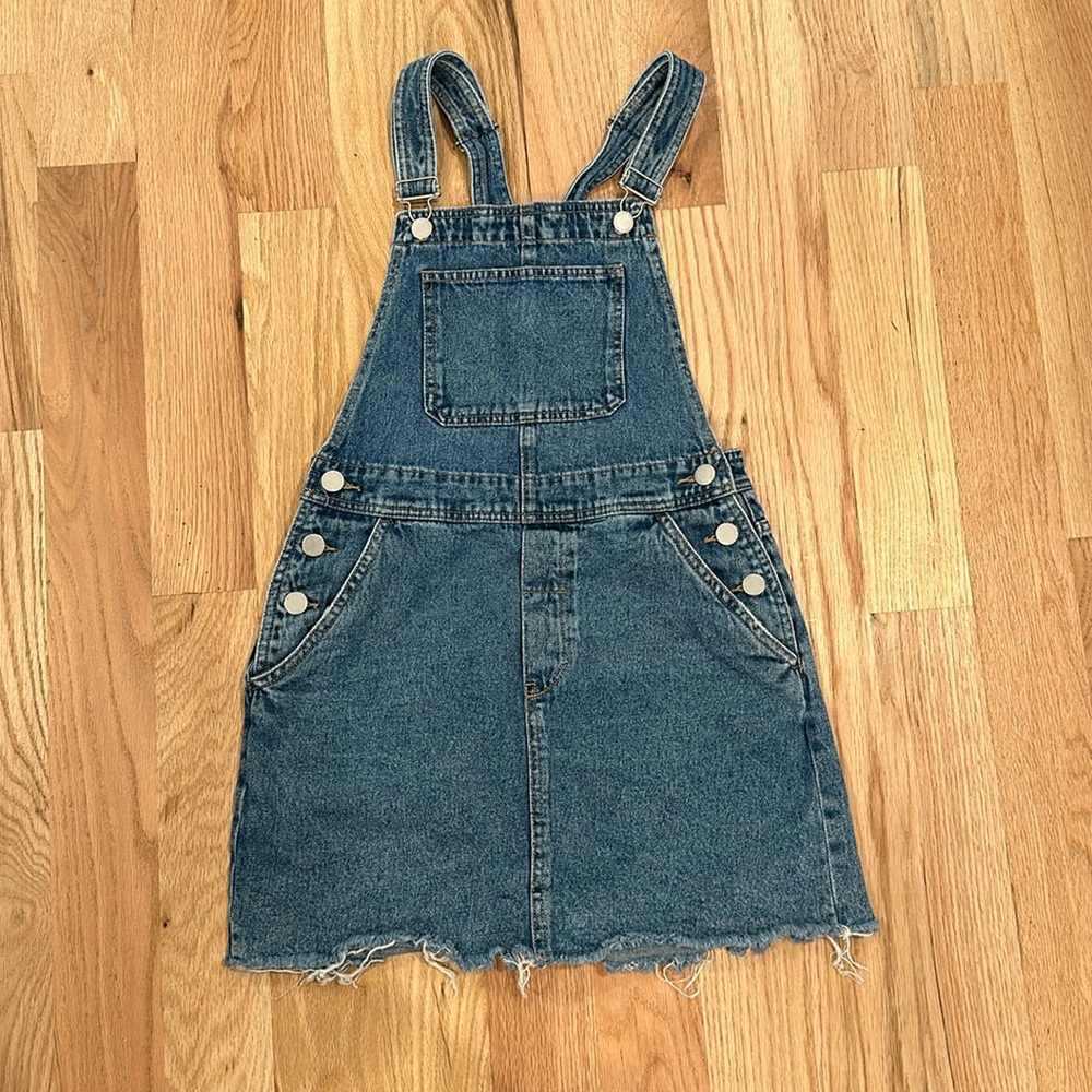 Divided by H&M Jean overall skirt